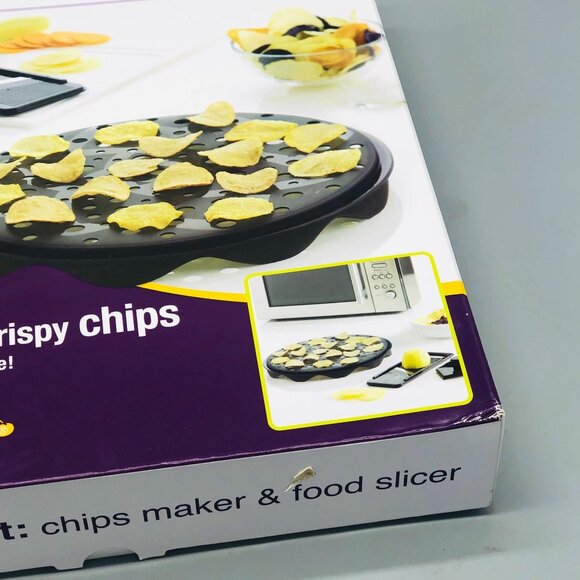 Mastrad chip maker & food slicer for microwave new in open box includes READ NEW - Picture 3 of 8